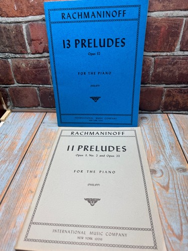 Lot rachmaninoff preludes - lot,