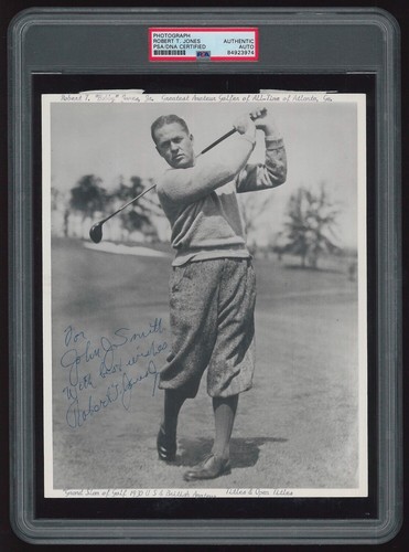 Bobby jones signed autographed - jones,