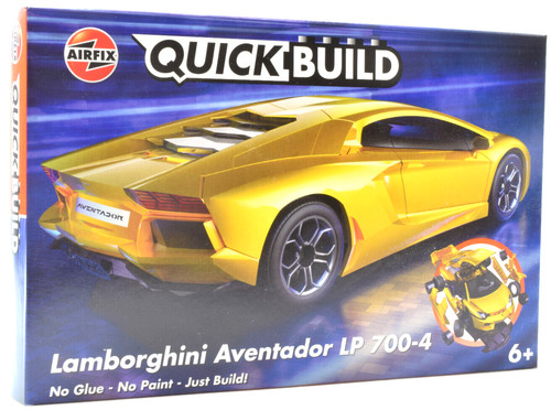 Airfix quick build yellow - build,