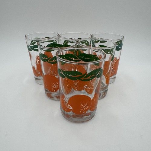 Vintage set orange juice - orange,