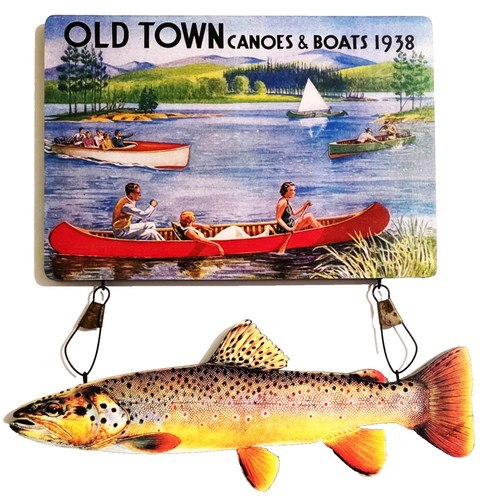 1938 old town - canoes, boats