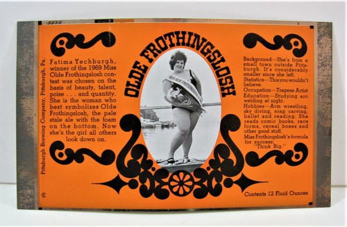 Vintage olde frothingslosh - olde,
