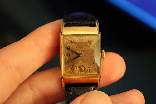 Vintage waltham premier 10k - waltham,