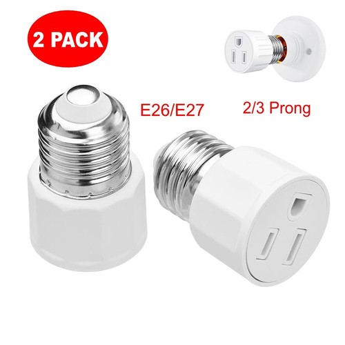 Pack e26 e27 prong light - 2, e26/e27