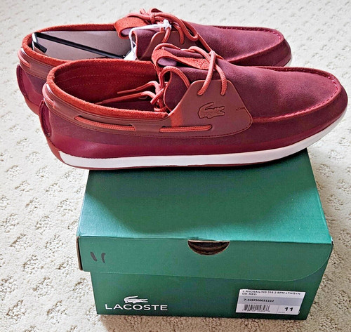 Men size lacoste loafer - -,