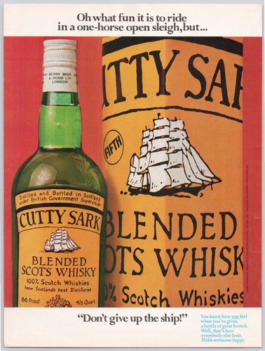 Cutty sark blended - sark,