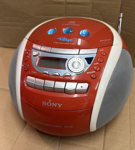 Sony psyc cfd e95 - cfd-e95, radio