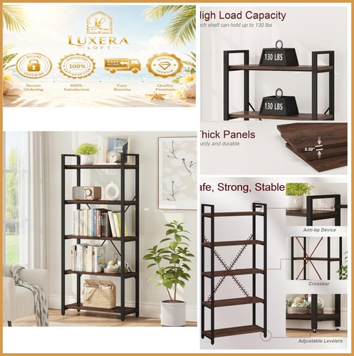 Tier industrial bookshelf 65 - 5,