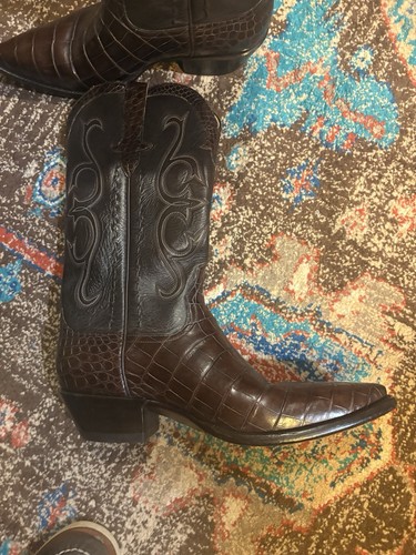Stallion boot alligator - boot, co