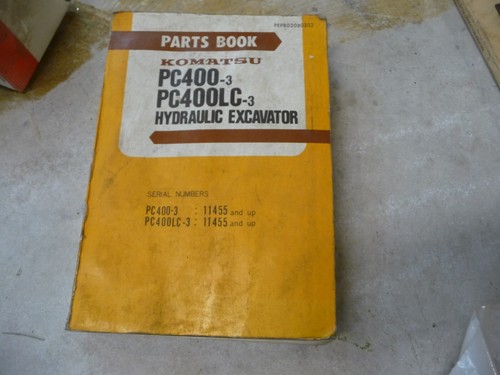 Komatsu pc400 400lc parts - komatsu, 400lc-3