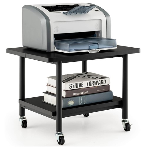 Tier rolling under desk - 2-tier,