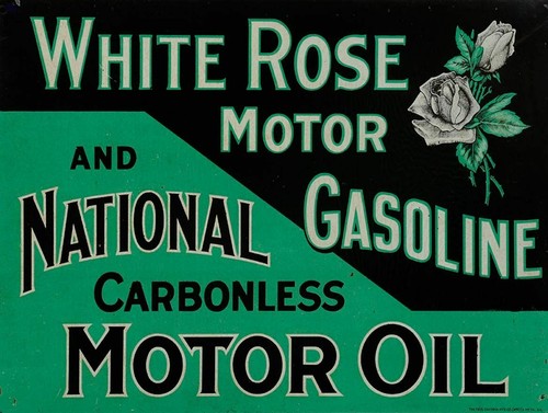 White rose gasoline - white, national