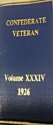 Confederate veteran magazine - confederate,