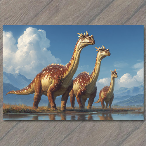 Art print sauropod - sauropod, dinosaurs
