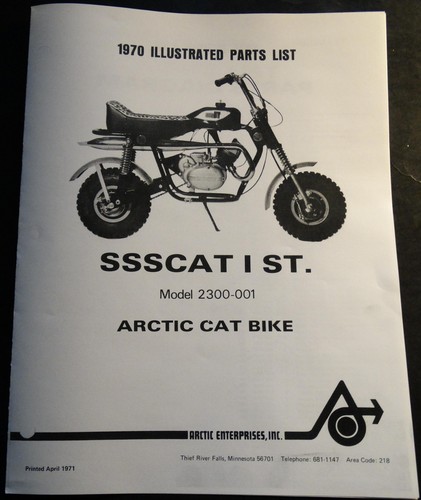 1970 arctic cat ssscat - arctic, i