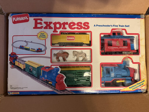 1988 playskool express train - playskool,