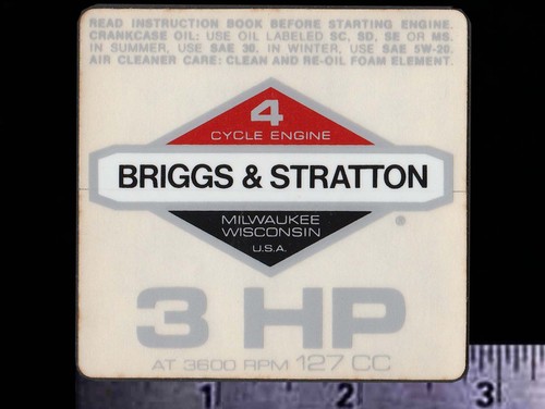 Briggs stratton hp - briggs, engine