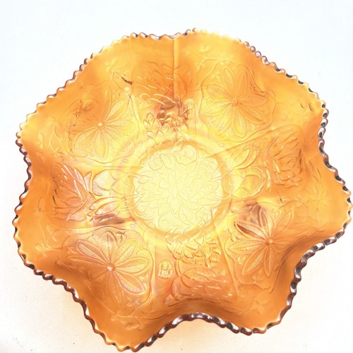 Vtg fenton carnival - vtg, glass