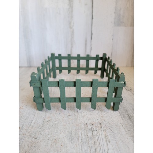 Mini table top - green, fence
