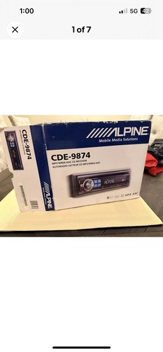 Alpine cde 9874 din - alpine, 1