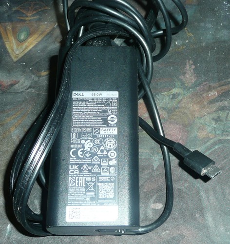 Genuine dell adapter 65w - genuine,