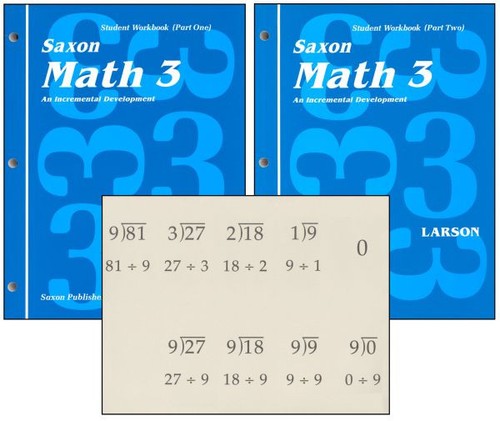 Saxon math homeschool - 3,