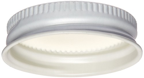 White metal growler - metal, caps