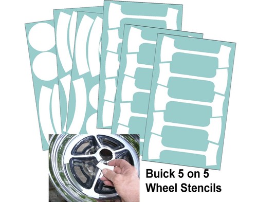 Buick rally wheel paint mask - buick,