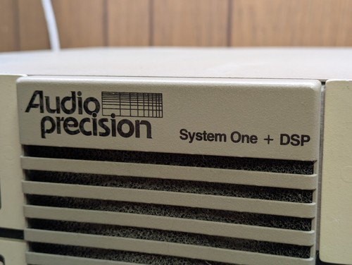Audio precision system one - audio,