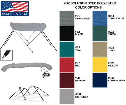 6oz boat bimini - 7.6oz,