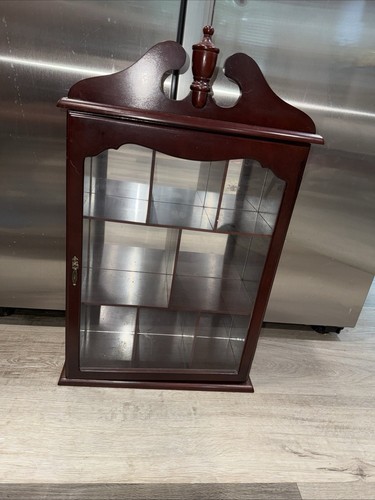 Vintage wood glass door wall - glass,