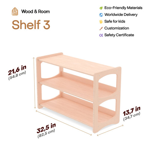 Montessori open shelf - montessori,