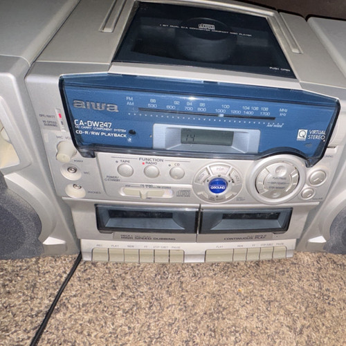 Aiwa dw247 compact shelf - compact,