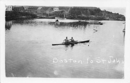 Rowing crew boat - rowing,