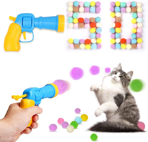 50pcs cat toys pom - toys,