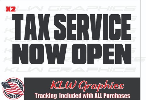 Tax services decal sticker - tax,