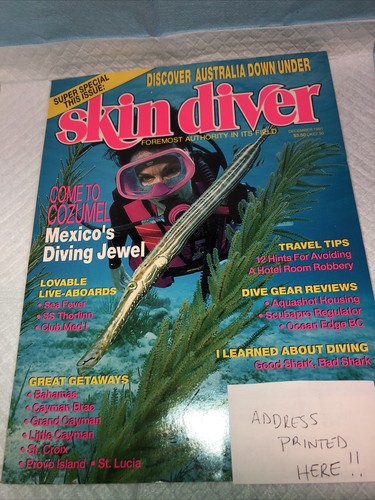 Skin diver magazine december - diver, magazine-december