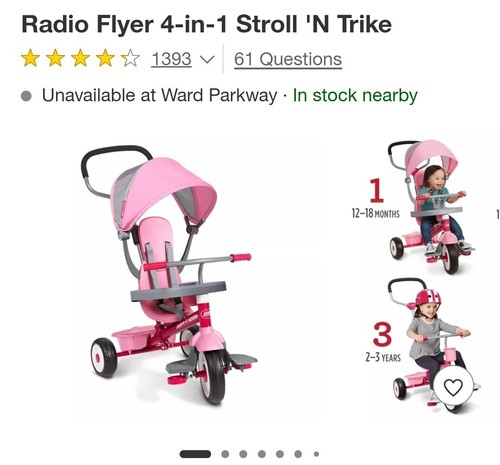 Radio flyer 481p - flyer, 4-in-1