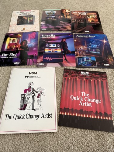 Nsm jukebox flyer lot - cd, lot.