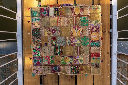 Square patchwork large - 35",