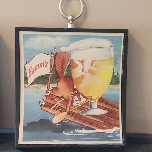 Hamm beer advertising - beer,