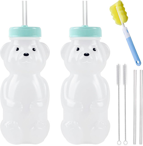 Honey bear straw - honey, cups,