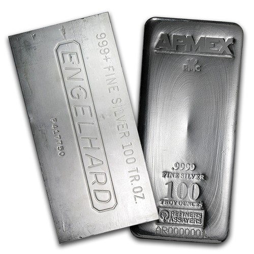 100 silver bar secondary - 100,