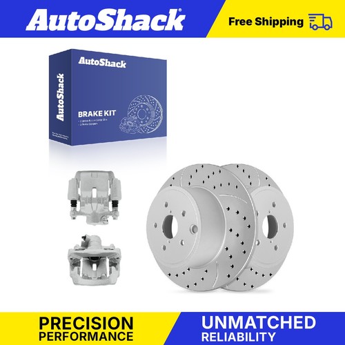 Rear drilled slotted brake - rear,