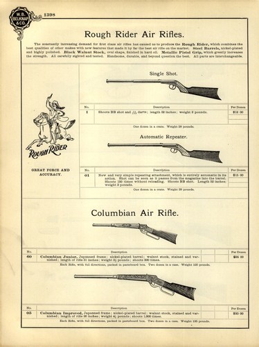 1901 paper flobert rifle - ad,