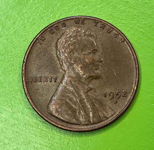 1952 lincoln wheat cent - wheat,