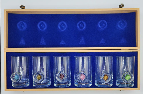 Sudeten Glashütte 6 Handblown