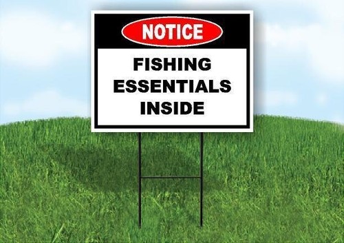 Notice fishing essentials - notice,