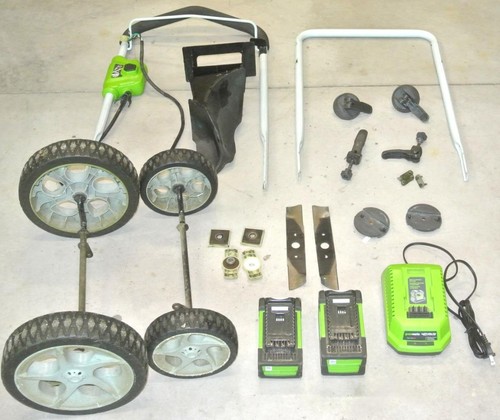 Greenworks lawn mower - greenworks,