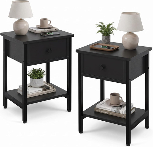 Modern nightstands set 2 - modern,